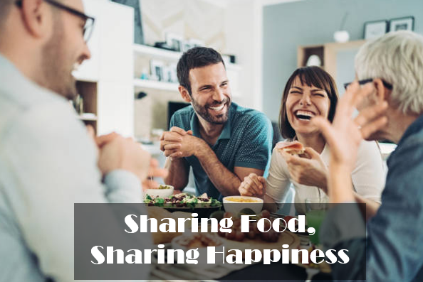 Sharing Food, Sharing Happiness